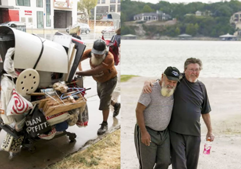 Coy antes e depois - Fotos: reprodução / Statesman.com