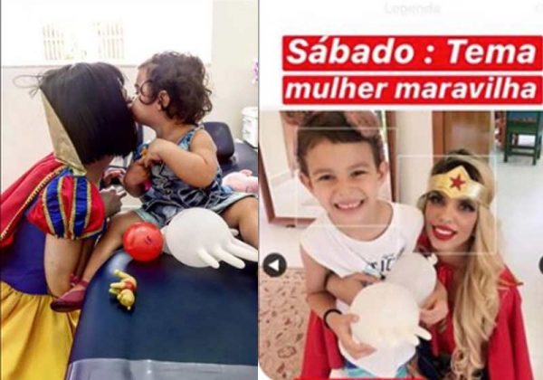 Carol trabalhando como dentista - Fotos: Instagram