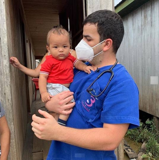 Dr. Rodrigo com Denis - Foto: Instagram