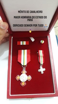 Medalhas que receberam do governo do Pará - Foto: arquivo pessoal